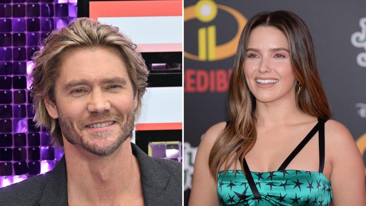 images of Chad Michael Murray and Sophia Bush.