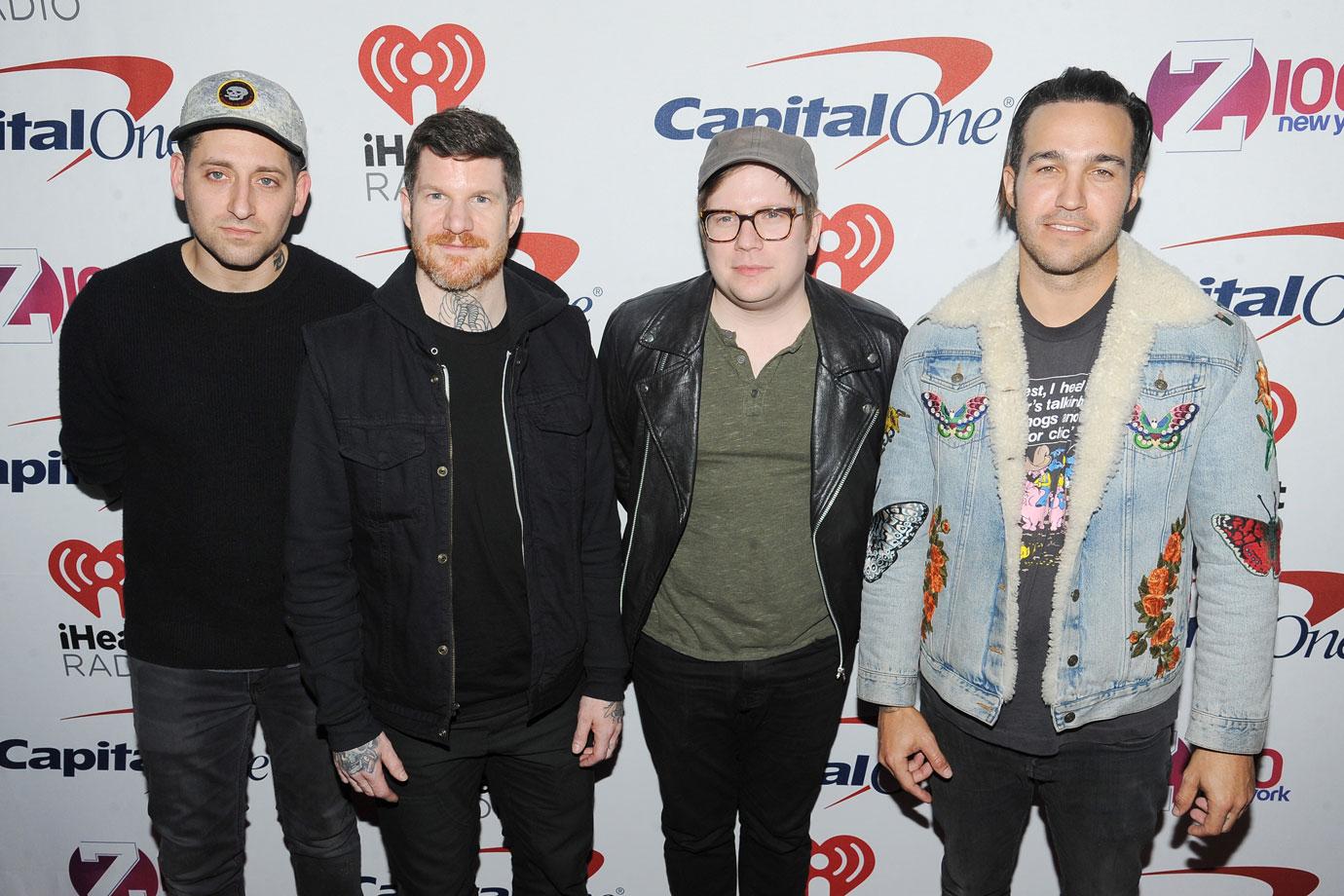 pete wentz with fall out boy