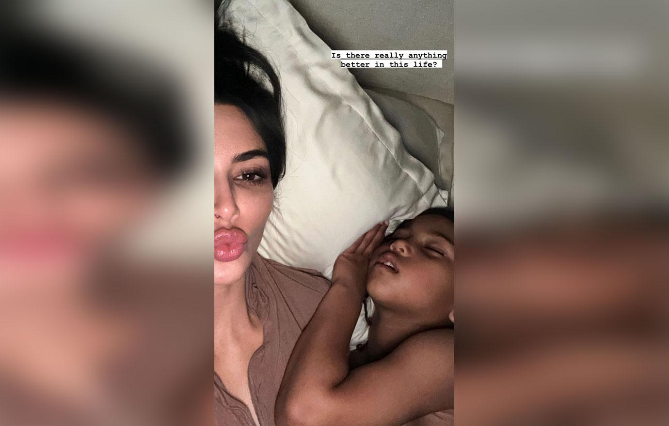 saint west punches mom kim in the face