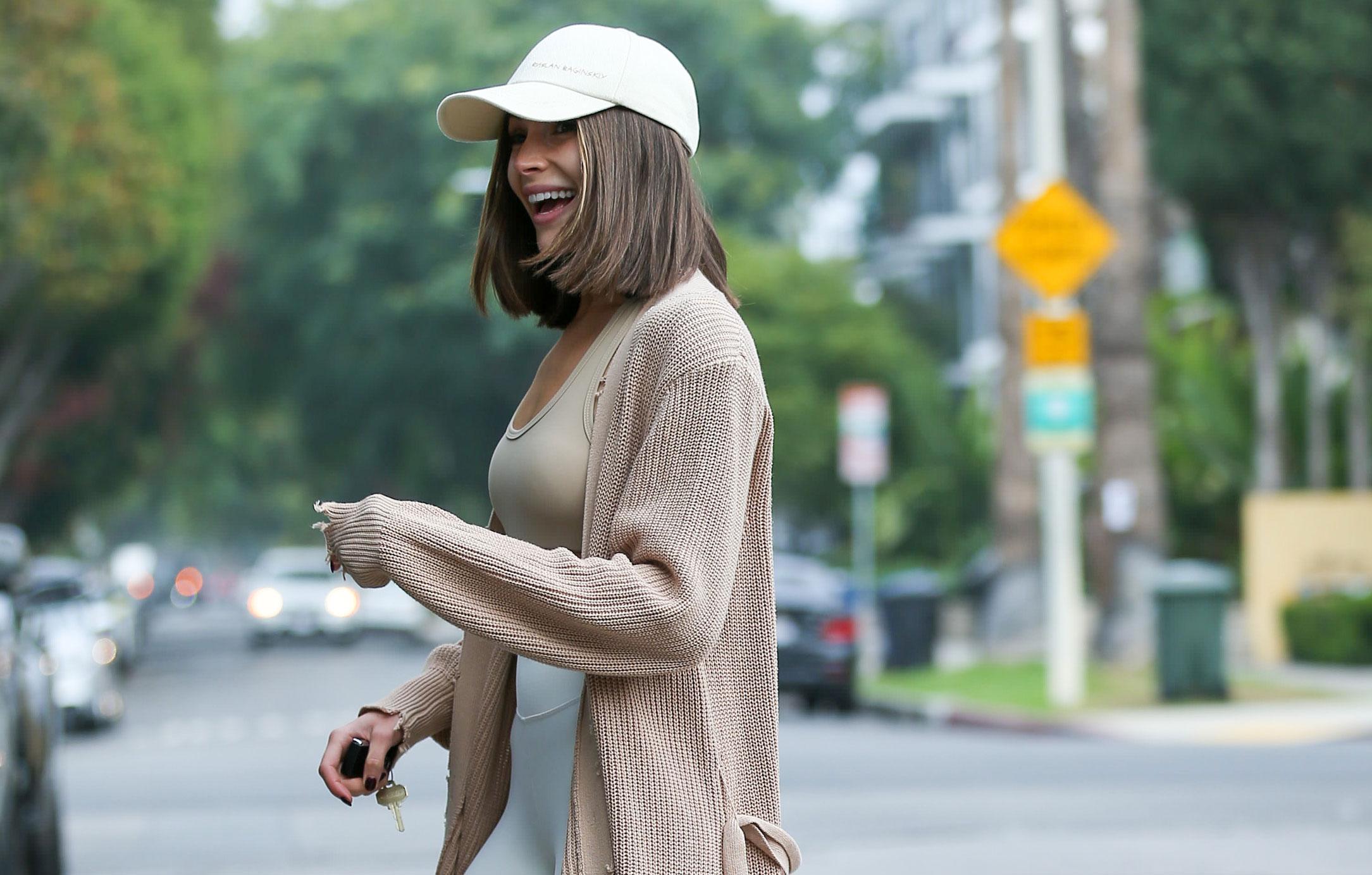 olivia culpo at pilates