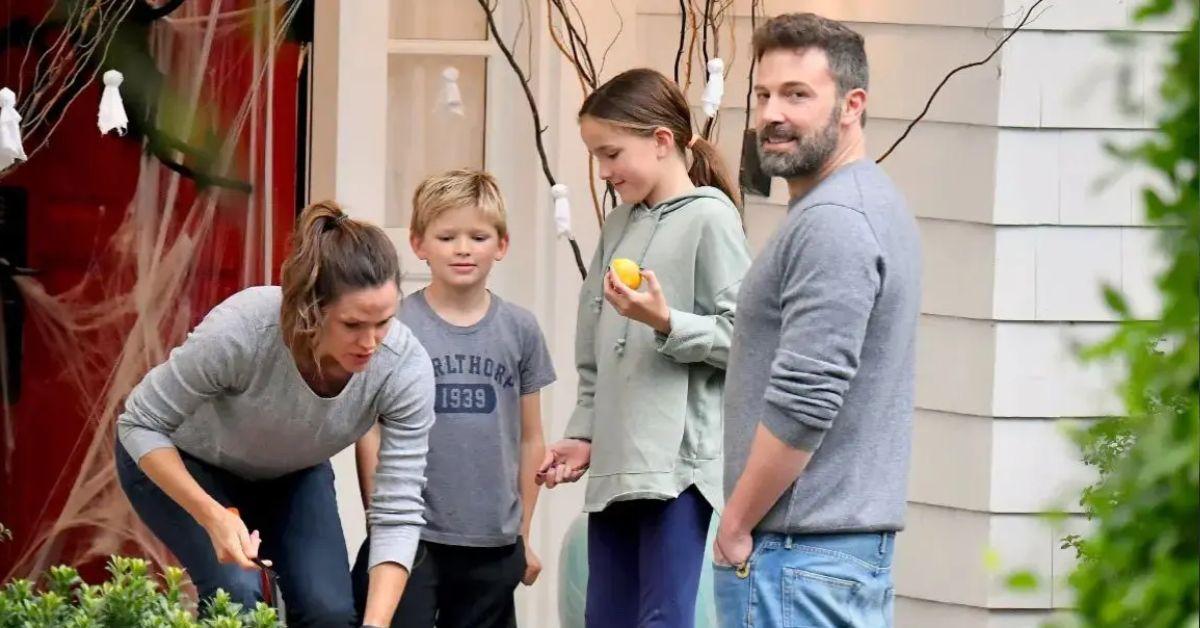 image of Ben Affleck and Jennifer Garner share three kids.