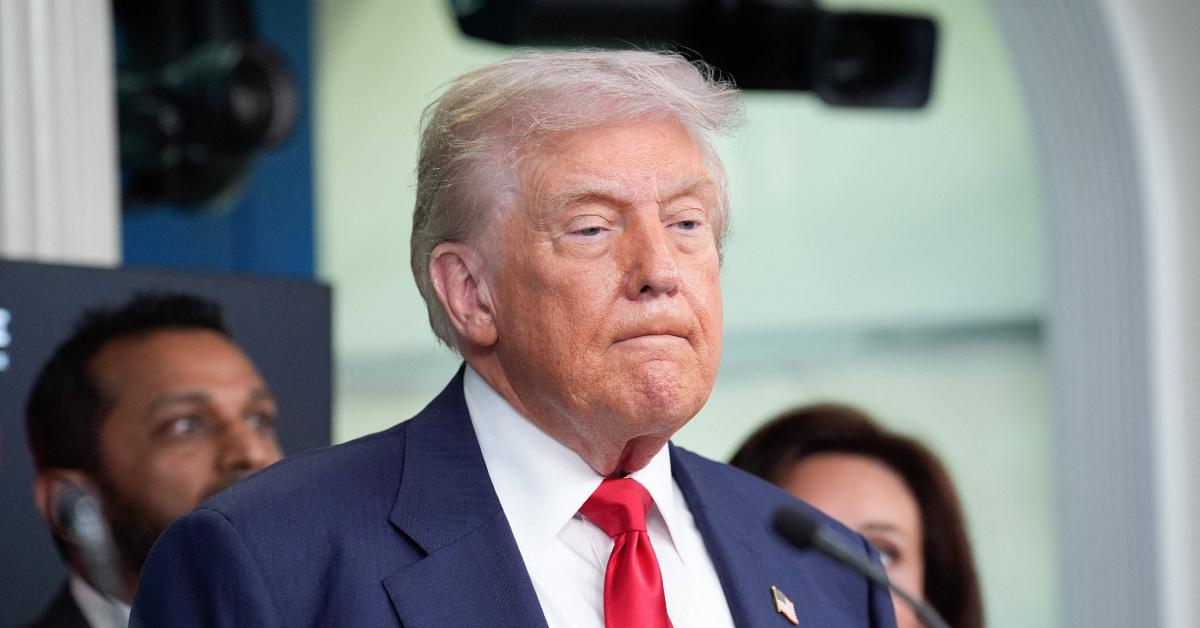 Image of the president is supposedly looking for a 'big' controversy for critics to turn their attention toward.