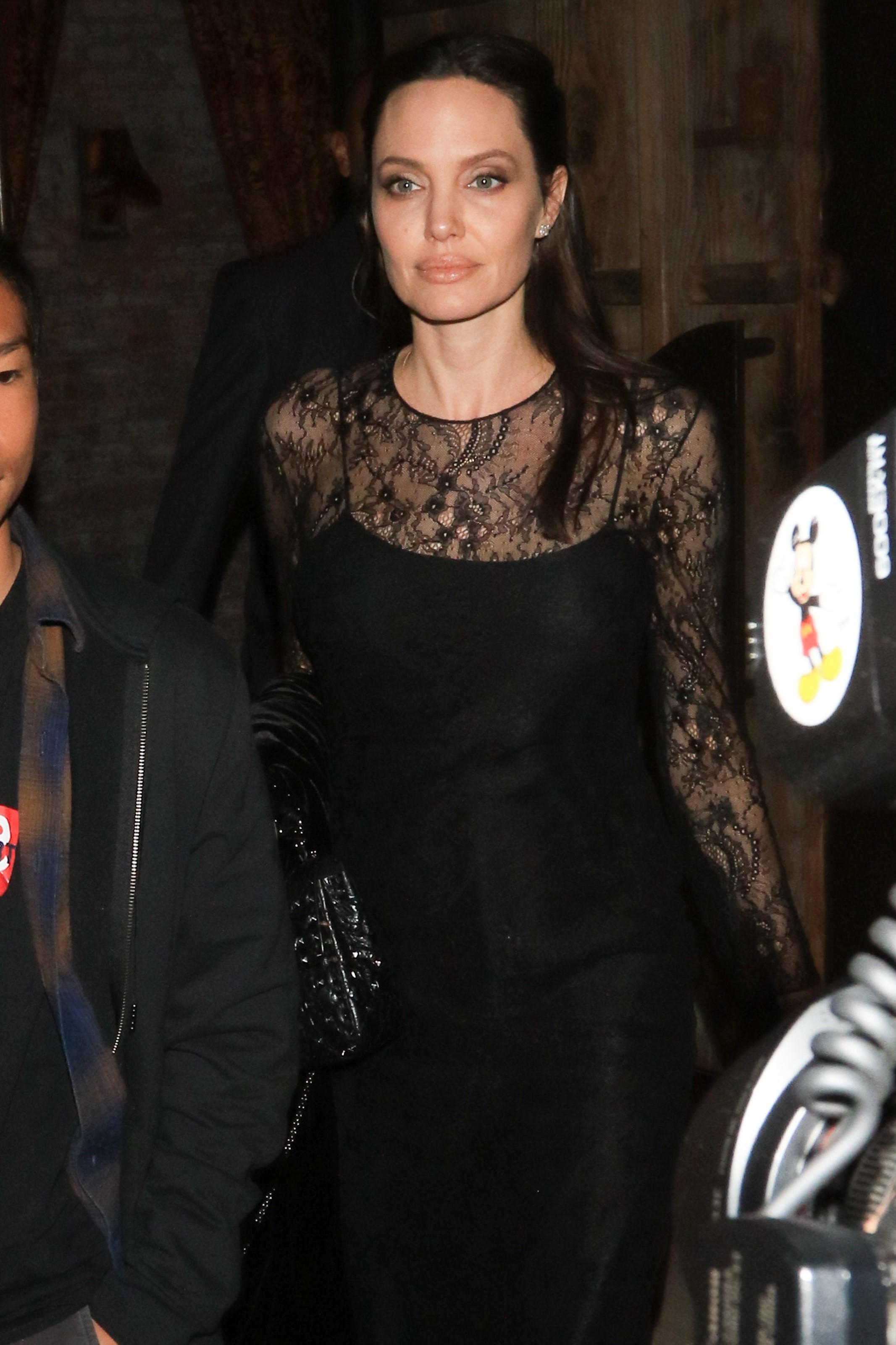 Angelina Jolie celebrates Mother&#8217;s Day with son Pax Jolie Pitt at TAO