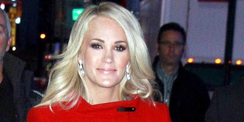 Carrie underwood hides face instagram main