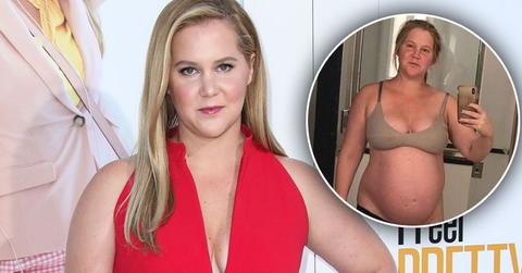 Amy Schumer Baby Bump Selfie PP