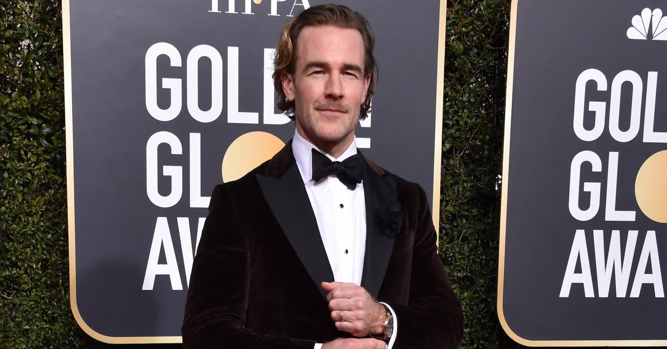 Photo of James Van Der Beek. 