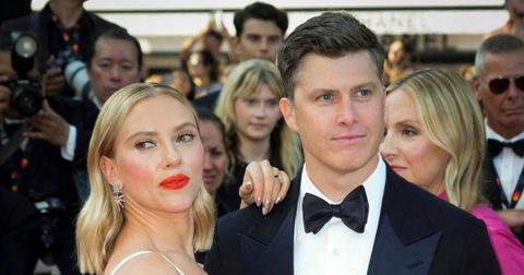 scarlett johansson and colin jost