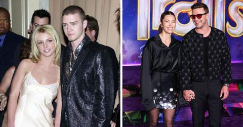 justin timberlake gushes over jessica biel amid britney spears drama