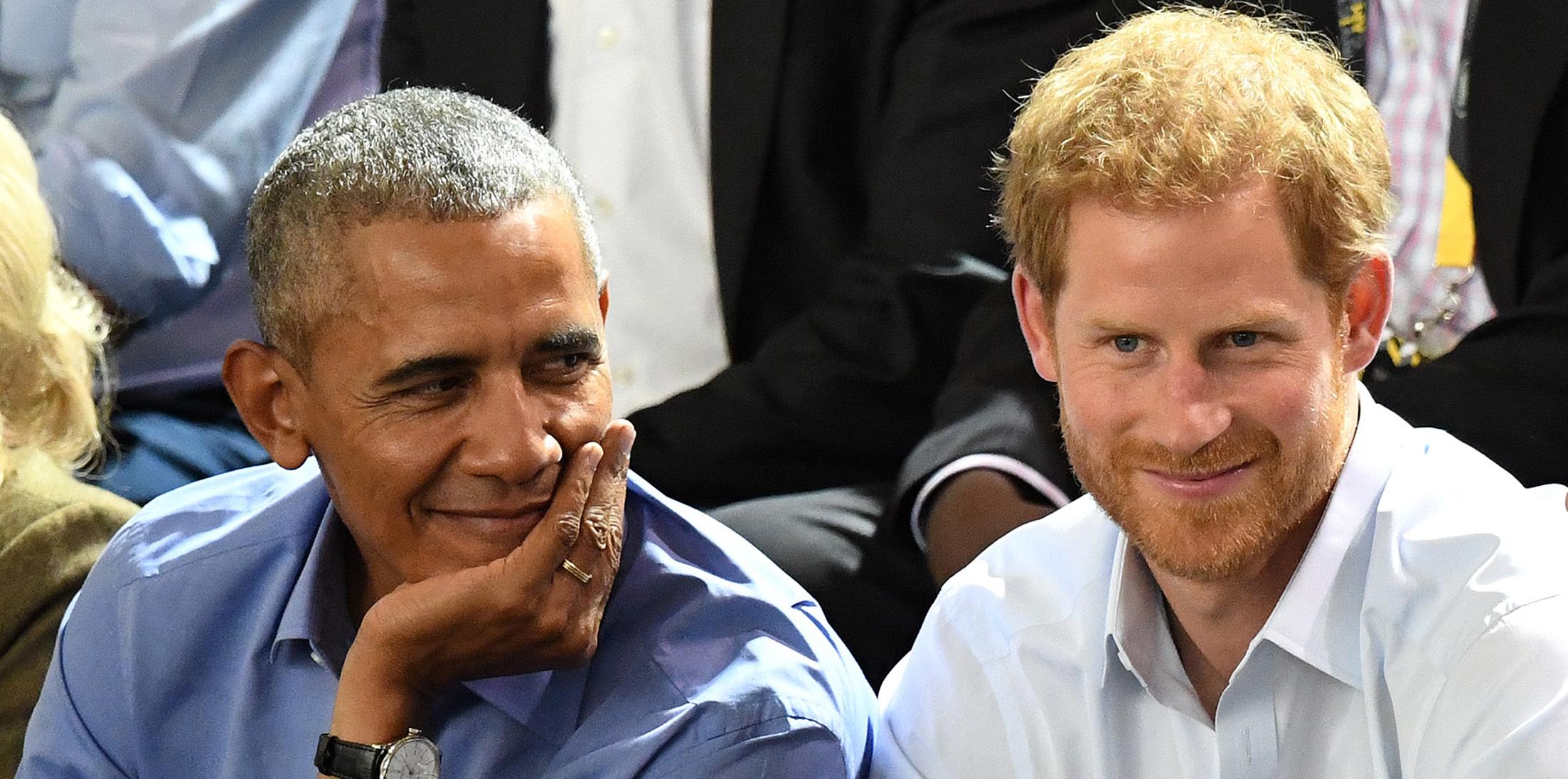 Prince Harry and Barack Obama attend the Invictus Games Wheelchair Basketball