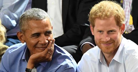 Prince Harry and Barack Obama attend the Invictus Games Wheelchair Basketball