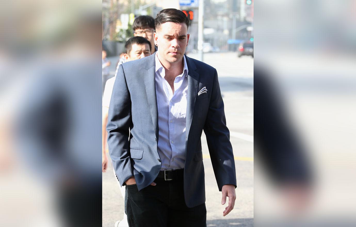 Mark Salling Court Appearance