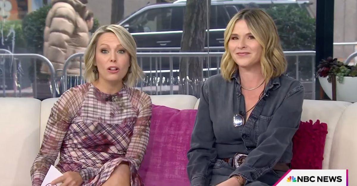 Image of Jenna Bush Hager reflected on schooling her kids at home.