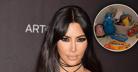 Kim Kardashian Gives Tour Of Her Kids’ Play Room