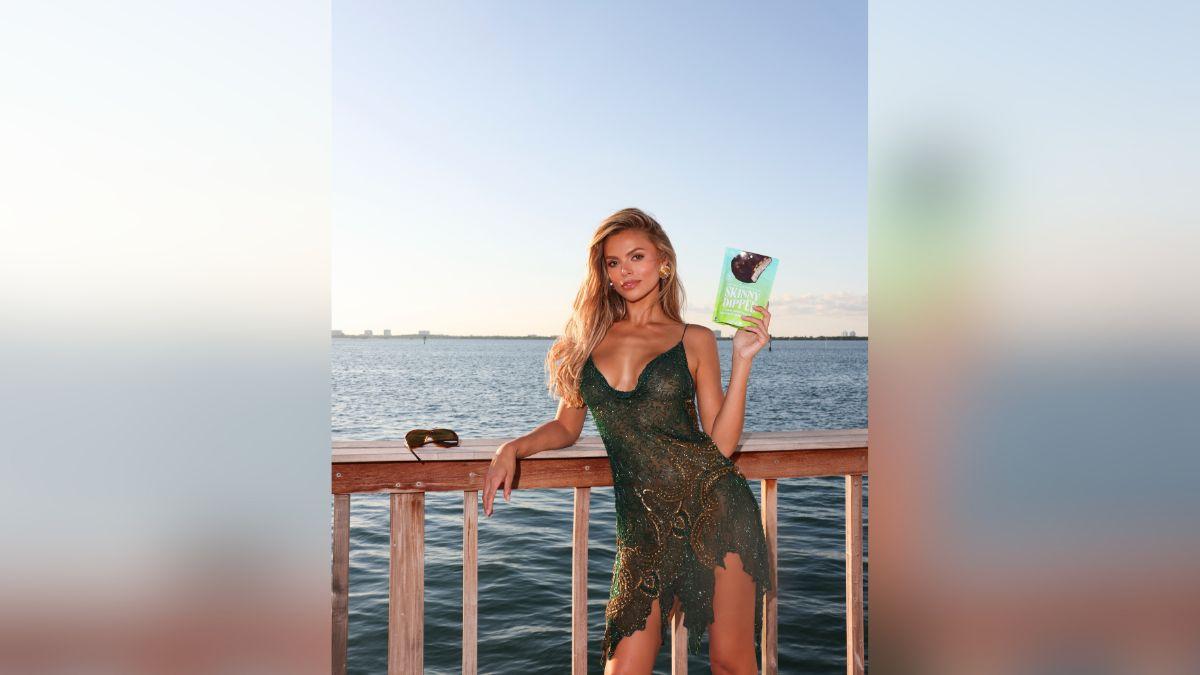 brooks nader stuns in miami as she hosts star studded skinnydipped sunset session with her sisters