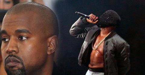 EXCLUSIVE: FIT or FLABBY? Kanye West goes SHIRTLESS for Yeezus T