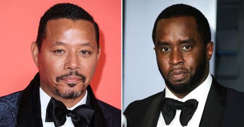 photo of Terrence Howard and Sean Diddy Combs