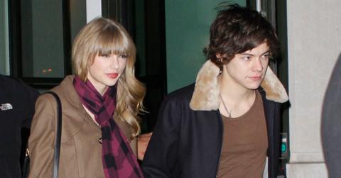 Taylor Swift and Harry Styles hold hands leaving a birthday party in NYC