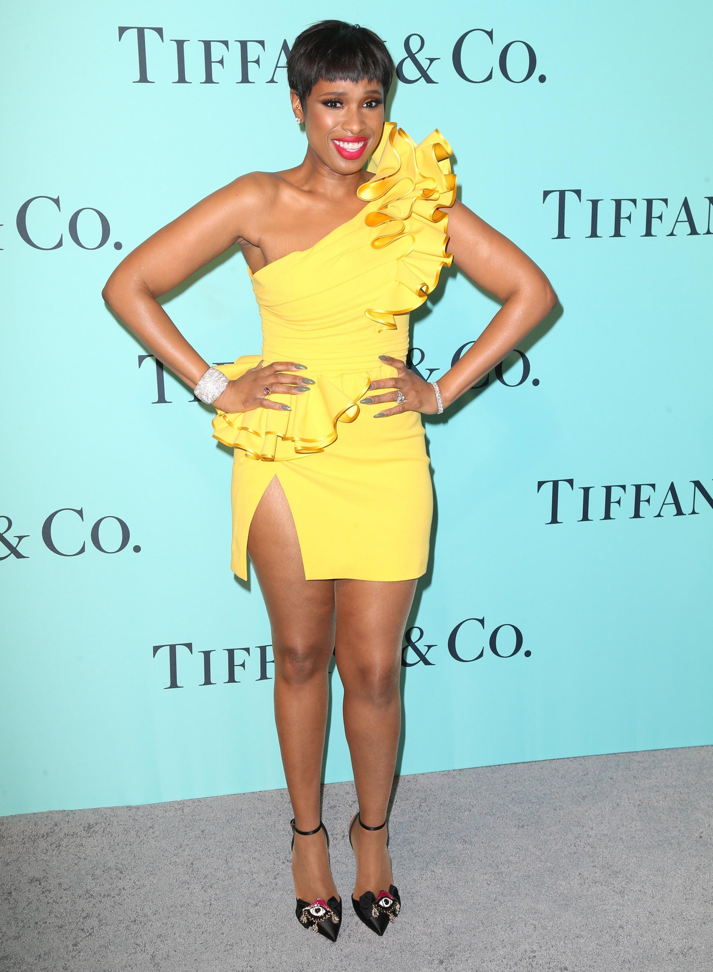 Jennifer Hudson at Tiffany &amp; Co. Celebrates The 2017 Blue Book Collection