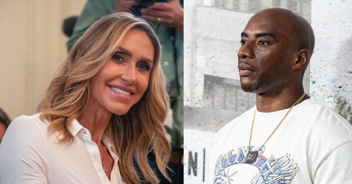 Composite Photo of Lara Trump and Charlamagne Tha God