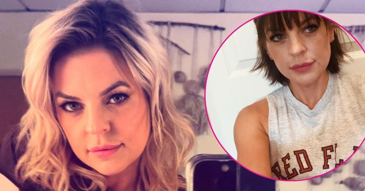 split photo of Kirsten Storms