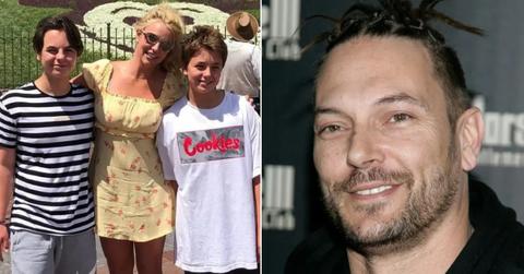 Photo of Britney Spears, Kevin Federline and their two sons