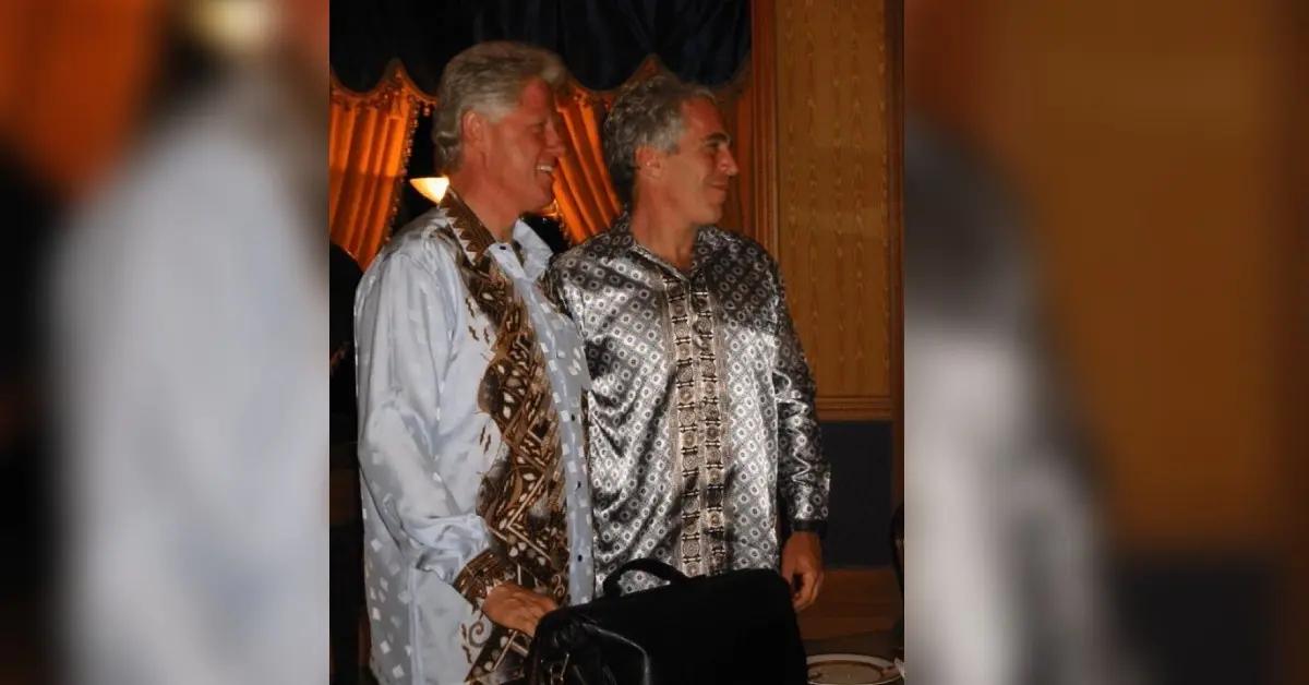 Image of Bill Clinton was friends with Jeffrey Epstein between the 1990s and 2000s.
