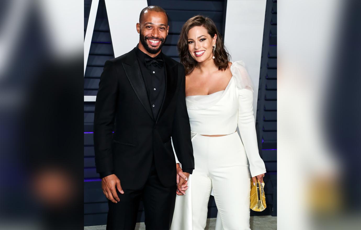 ashley graham welcomes twin boys husband justin ervin ok