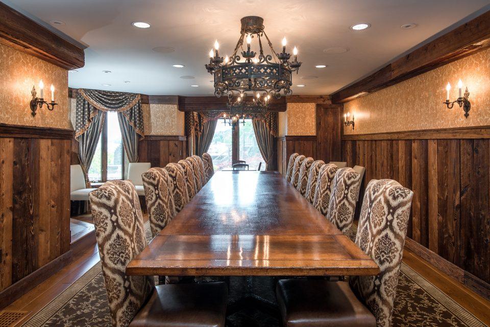 derek jeter house dining room