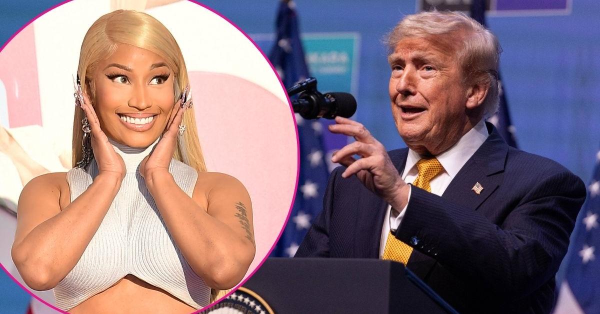 Donald Trump Drools Over Nicki Minaj, Calls Her a 'Woman That's Respected by Everybody': 'A Great Friend of Common Sense'