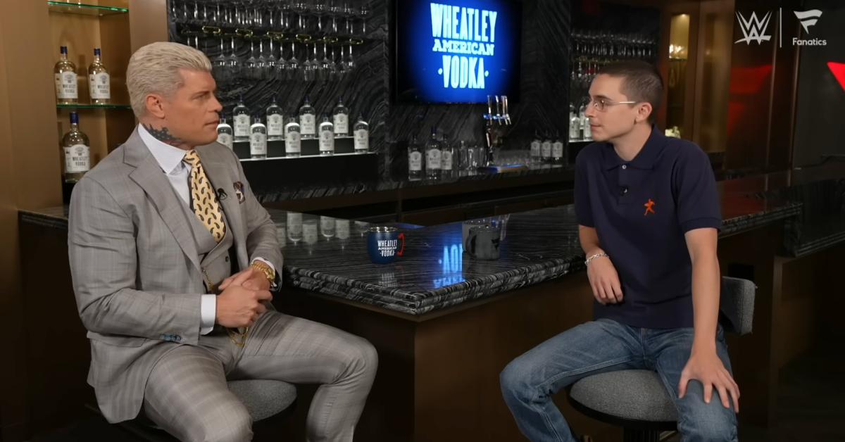 Image of Timothée Chalamet said he 'admires' WWE stars for performing live. 