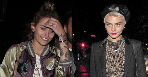 Paris jackson cara delevingne watch carol pics