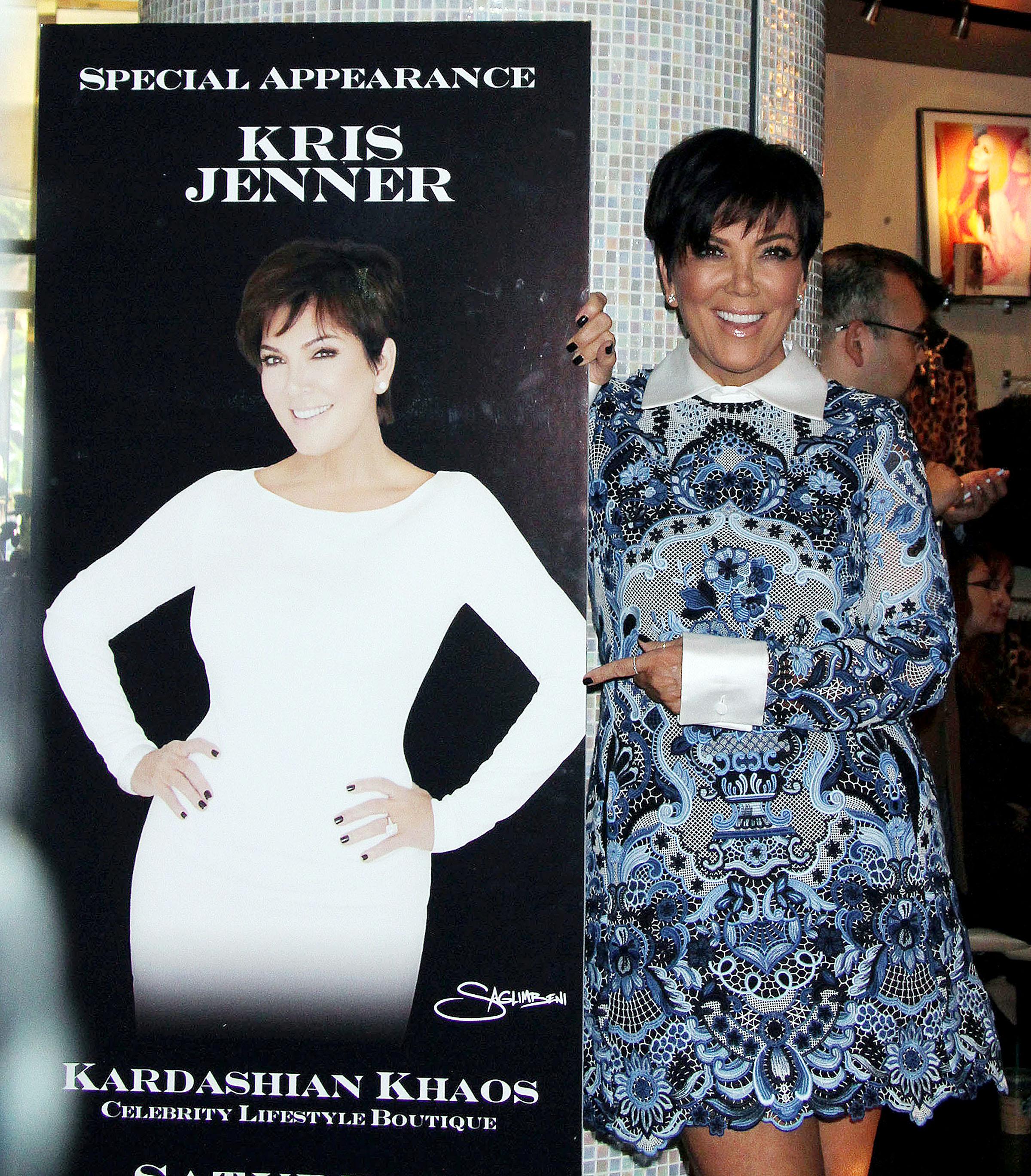 Kris Jenner made an appearance at &#8220;Kardashian Khaos&#8221;