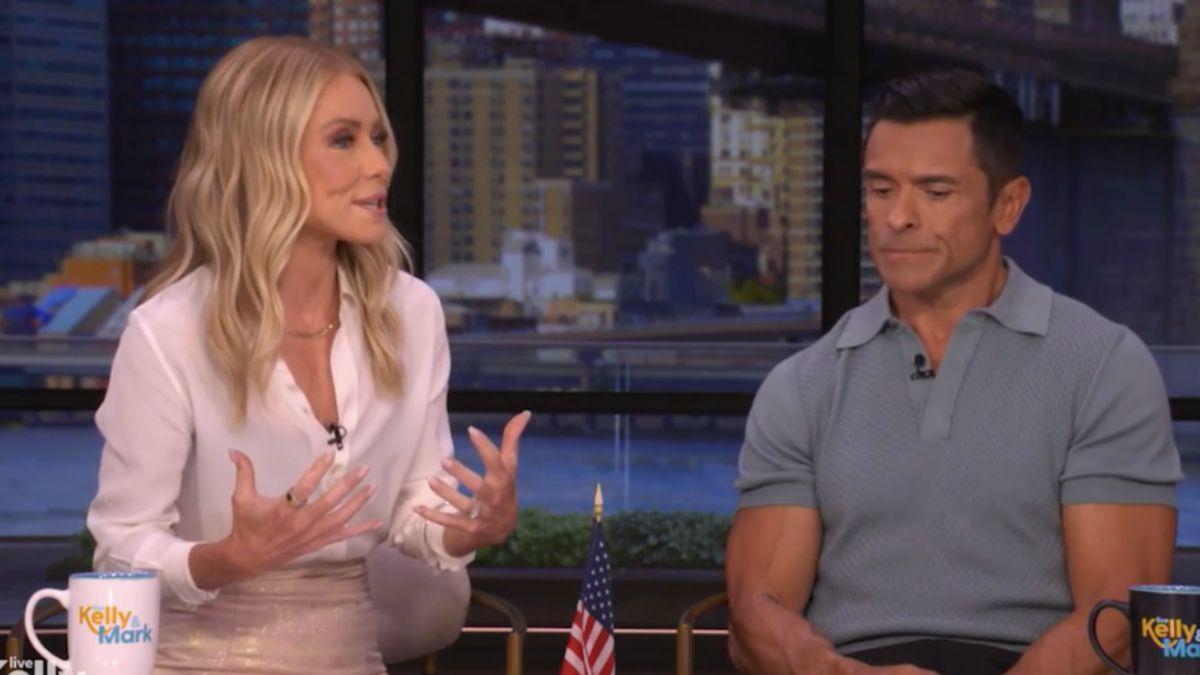 Image of At the time, Mark Consuelos was 'shaving' his 'whole body.'