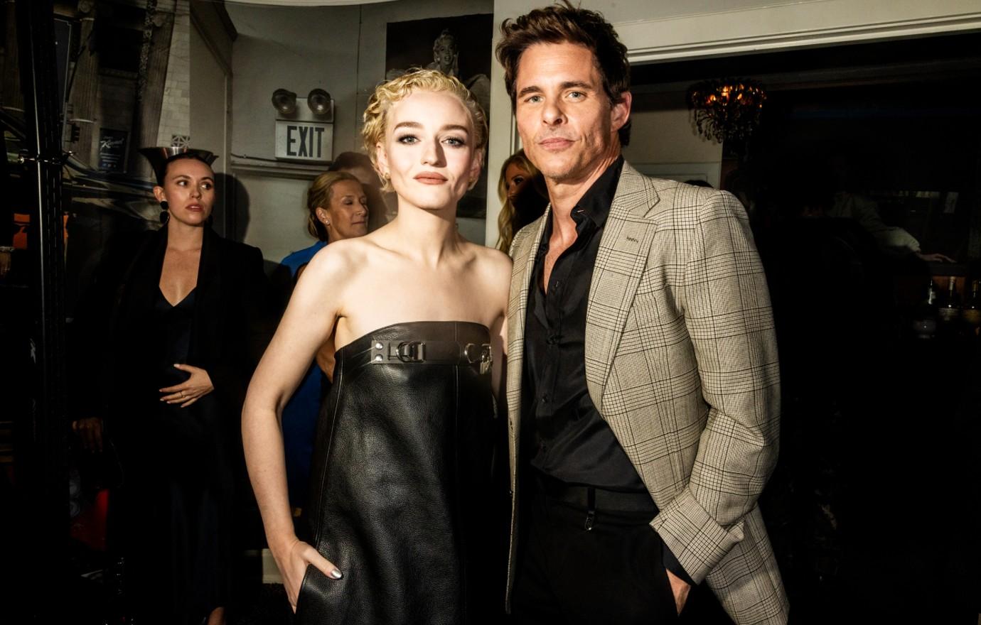 julia garner james marsden wparty getty