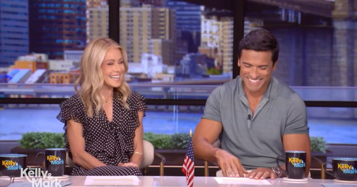 kelly ripa gushes husband mark consuelos fathers day best dad live