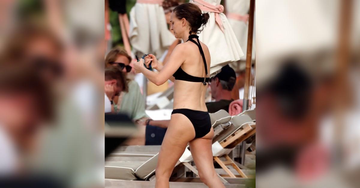 natalie portman bikini beach