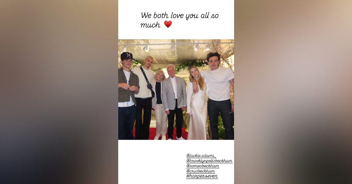 victoria beckham love son brooklyn rumors nicola peltz feuding family