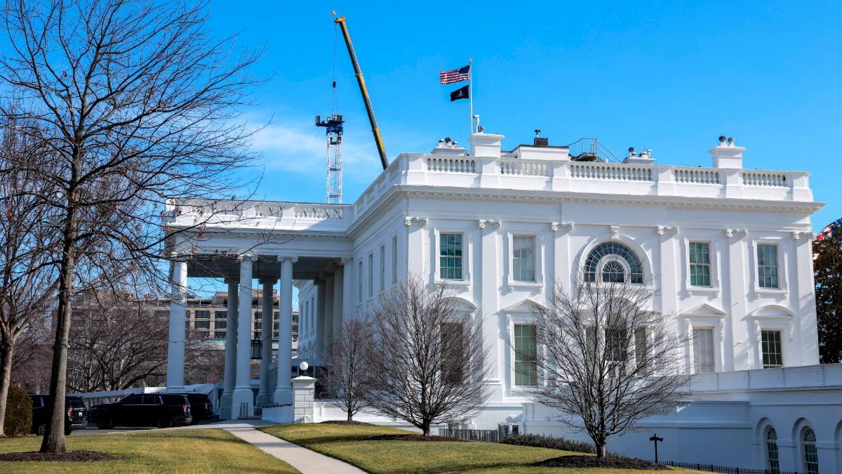 image of Karoline Leavitt said the ballroom is a 'beautiful' space. 