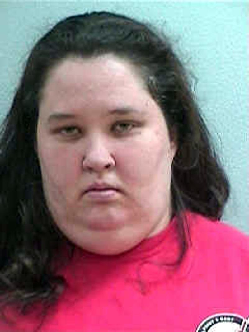 Mugshot of a Coupon Queen &#8211; Honey Boo Boo&#8217;s mother arrested in 2008 for alleged theft and contempt of court