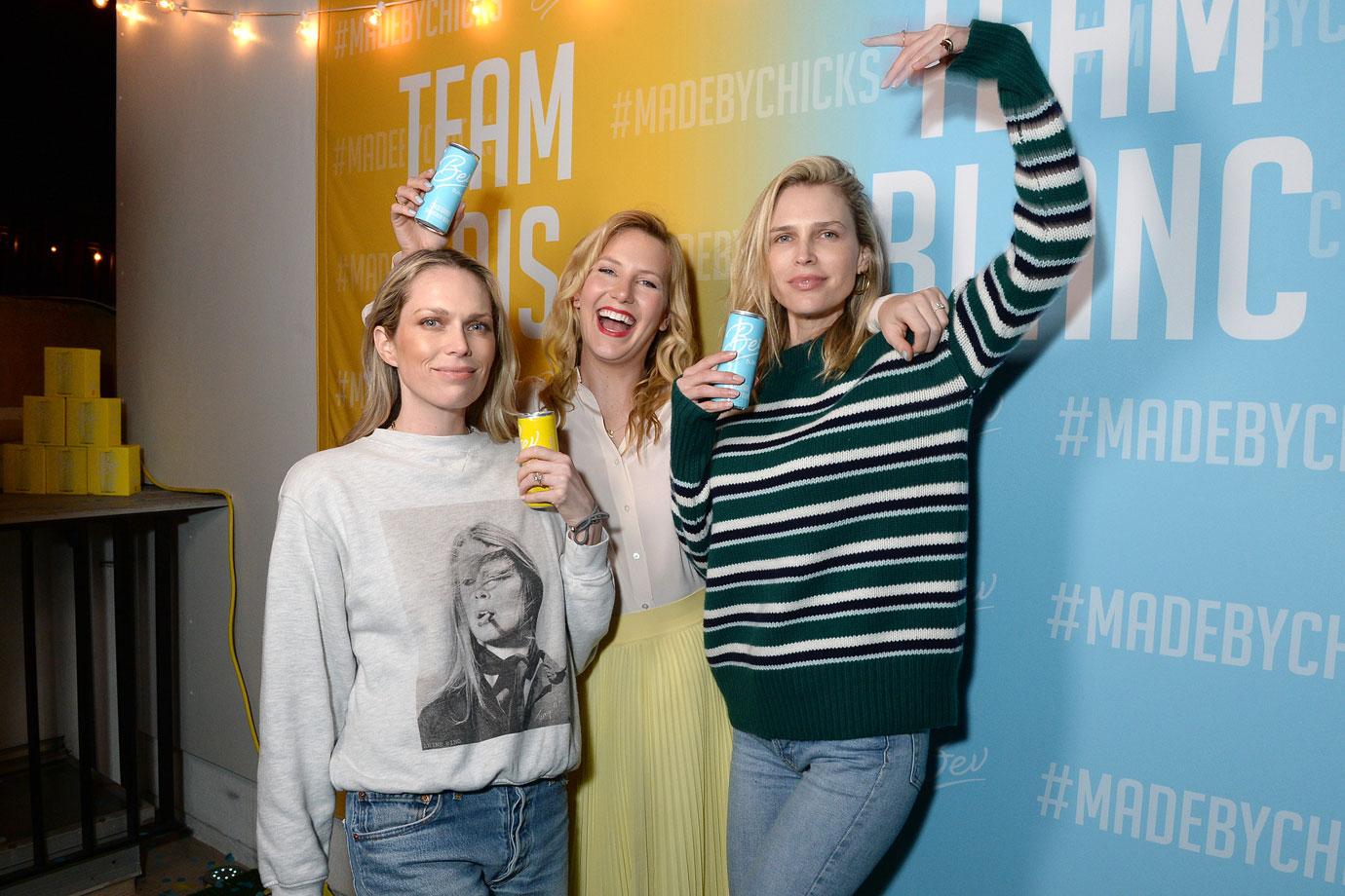 Sara and Erin Foster Celebrate the Launch of Bev Sauv Blanc and Pinot Grigio