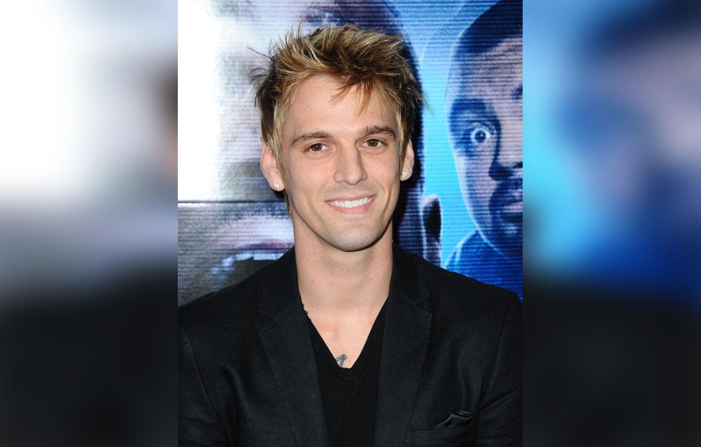 aaron carter rehab therapy session night death