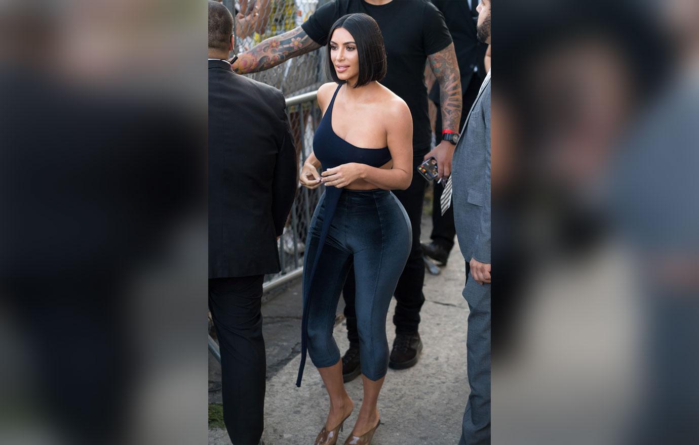 Kim Kardashian at &#8216;Kimmel&#8217;