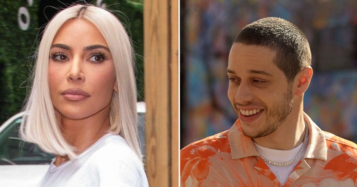 Pete Davidson Makes First Post- SNL Appearance Supporting Kim Kardashian at  SKIMS Photoshoot in L.A.