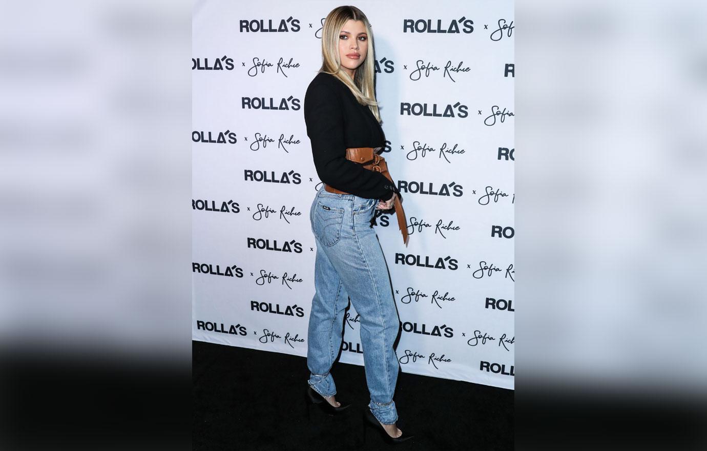 Sofia Richie & Scott Disick Pack On The PDA At Her Denim Launch Party