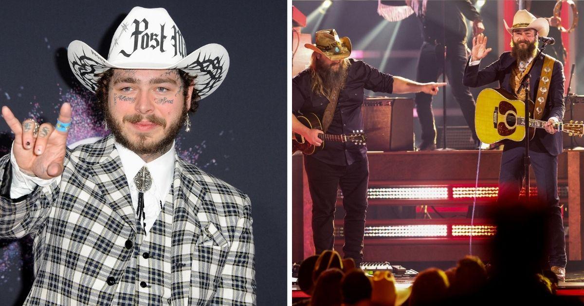 post malone slammed performance cmas