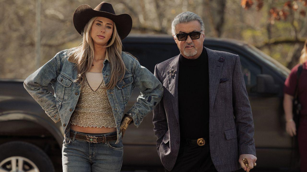 Image of Scarlett and Sylvester Stallone