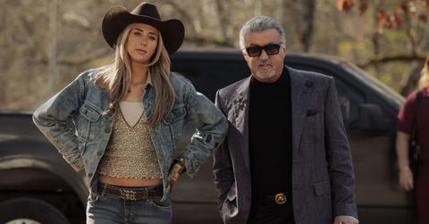 Image of Scarlett and Sylvester Stallone