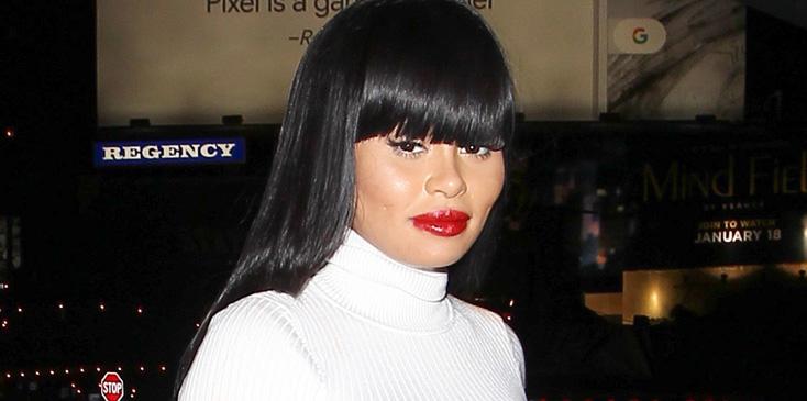 *EXCLUSIVE* Blac Chyna is Red Hot while ending her weekend at the movies