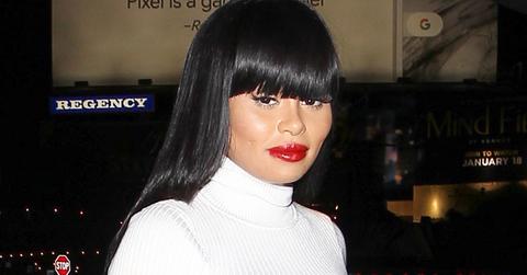 *EXCLUSIVE* Blac Chyna is Red Hot while ending her weekend at the movies