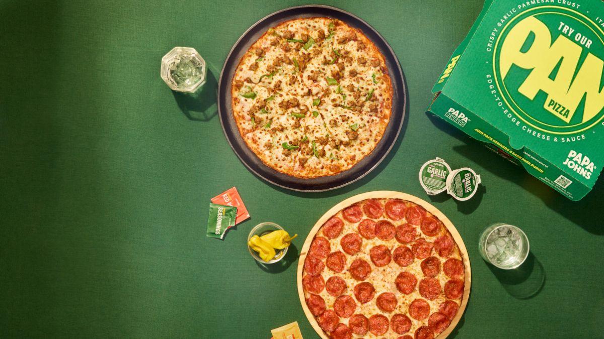 papa johns announces launch of its all new pan pizza